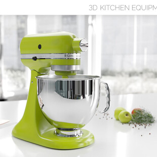 C4D模型 料理机
