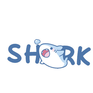 卡通星鲨图案设计