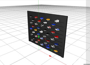 C4D模型 架子