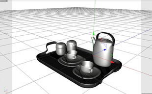 C4D模型 茶壶