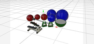 C4D模型 运动器材