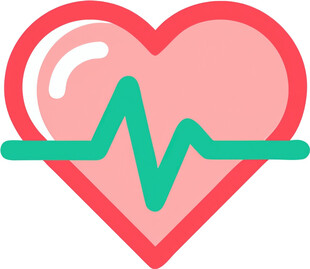 心脏救助医疗UI图标png免抠