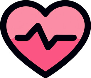 心脏救助医疗UI图标png免抠