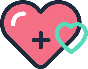 心脏救助医疗UI图标png免抠