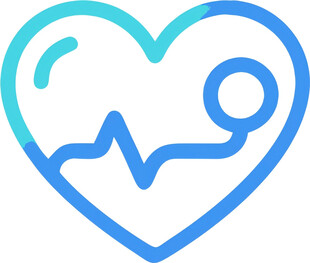 心脏救助医疗UI图标png免抠