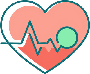 心脏救助医疗UI图标png免抠