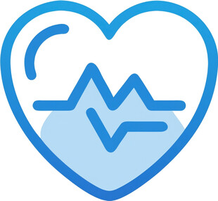 心脏救助医疗UI图标png免抠