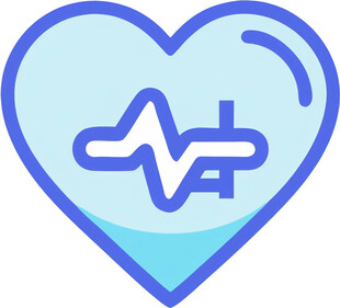 心脏救助医疗UI图标png免抠