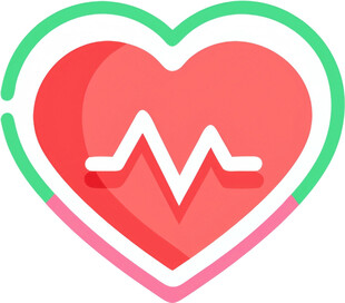 心脏救助医疗UI图标png免抠