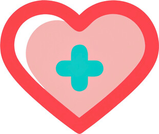 心脏救助医疗UI图标png免抠