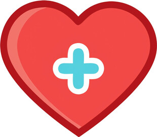 心脏救助医疗UI图标png免抠