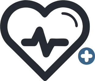心脏救助医疗UI图标png免抠