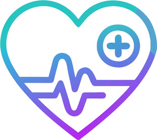 心脏救助医疗UI图标png免抠