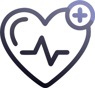 心脏救助医疗UI图标png免抠