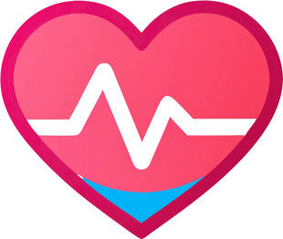 心脏救助医疗UI图标png免抠