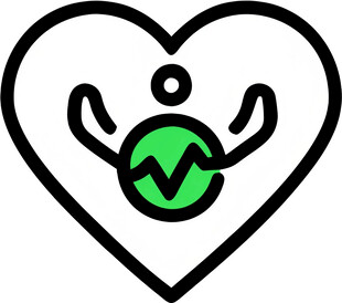 心脏救助医疗UI图标png免抠