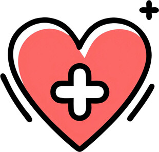心脏救助医疗UI图标png免抠