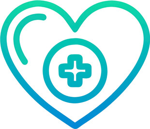 心脏救助医疗UI图标png免抠