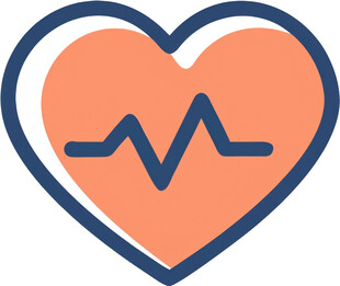 心脏救助医疗UI图标png免抠