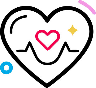 心脏救助医疗UI图标png免抠