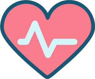 心脏救助医疗UI图标png免抠