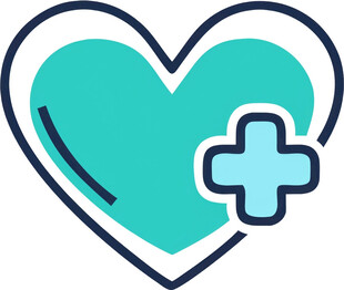 心脏救助医疗UI图标png免抠