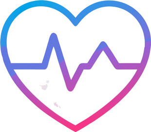 心脏救助医疗UI图标png免抠