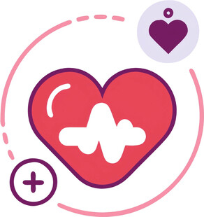 心脏救助医疗UI图标png免抠