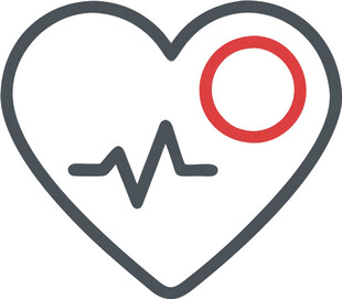 心脏救助医疗UI图标png免抠