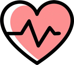 心脏救助医疗UI图标png免抠