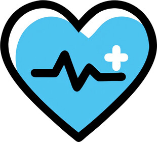 心脏救助医疗UI图标png免抠