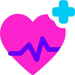 心脏救助医疗UI图标png免抠