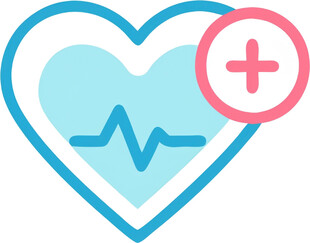 心脏救助医疗UI图标png免抠