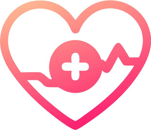 心脏救助医疗UI图标png免抠