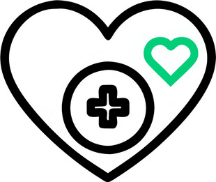 心脏救助医疗UI图标png免抠