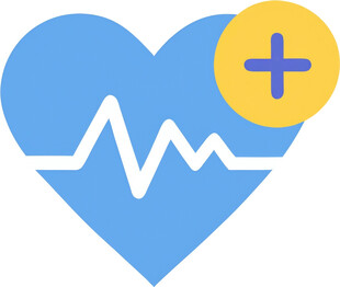 心脏救助医疗UI图标png免抠