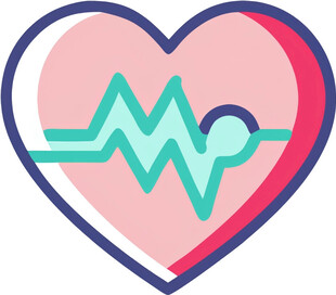 心脏救助医疗UI图标png免抠