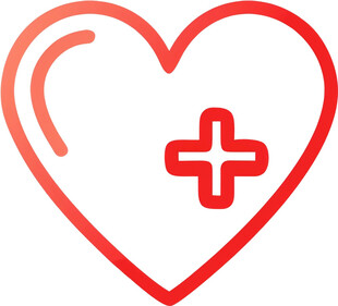 心脏救助医疗UI图标png免抠