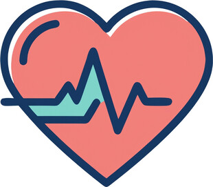 心脏救助医疗UI图标png免抠