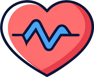 心脏救助医疗UI图标png免抠