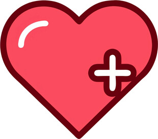心脏救助医疗UI图标png免抠