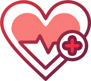 心脏救助医疗UI图标png免抠