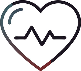 心脏救助医疗UI图标png免抠