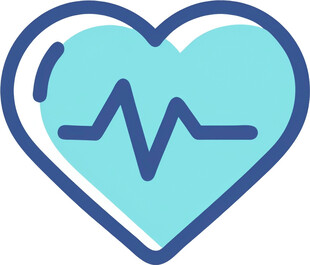 心脏救助医疗UI图标png免抠