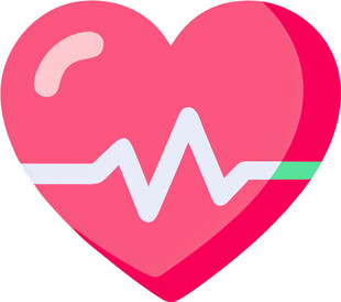 心脏救助医疗UI图标png免抠