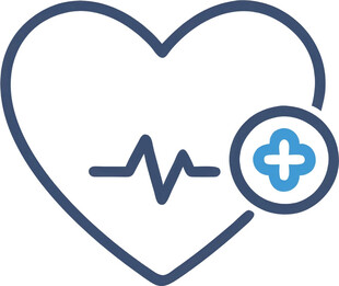 心脏救助医疗UI图标png免抠