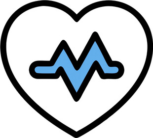 心脏救助医疗UI图标png免抠