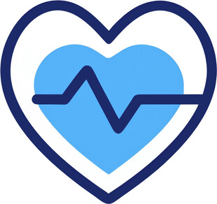 心脏救助医疗UI图标png免抠