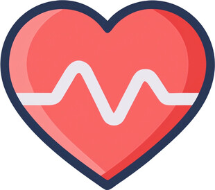 心脏救助医疗UI图标png免抠