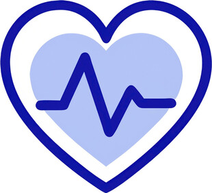 心脏救助医疗UI图标png免抠